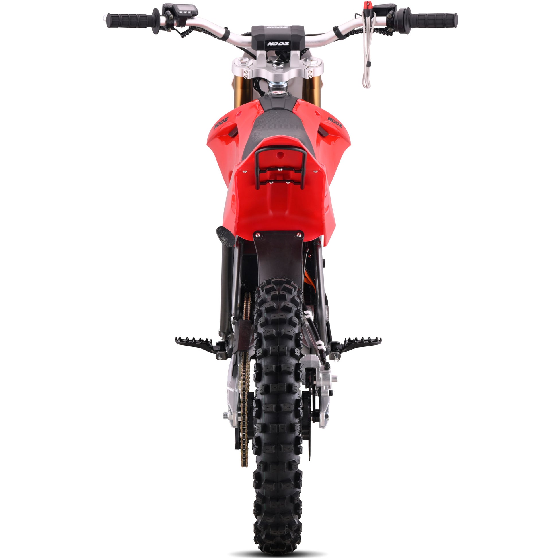 Color: Red - MotoTec 72v 8000w Pro Electric Dirt Bike 19/16 Lithium