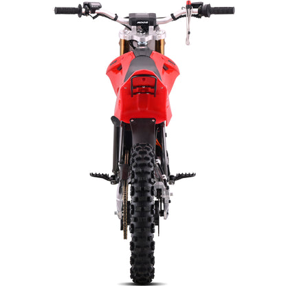 Color: Red - MotoTec 72v 8000w Pro Electric Dirt Bike 19/16 Lithium