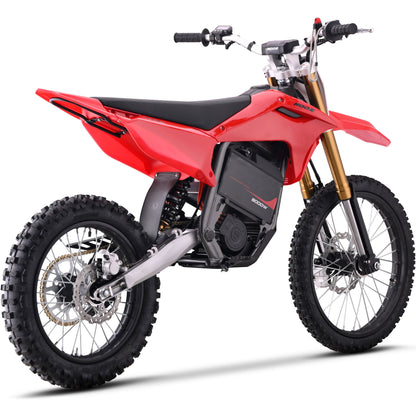 Color: Red - MotoTec 72v 8000w Pro Electric Dirt Bike 19/16 Lithium
