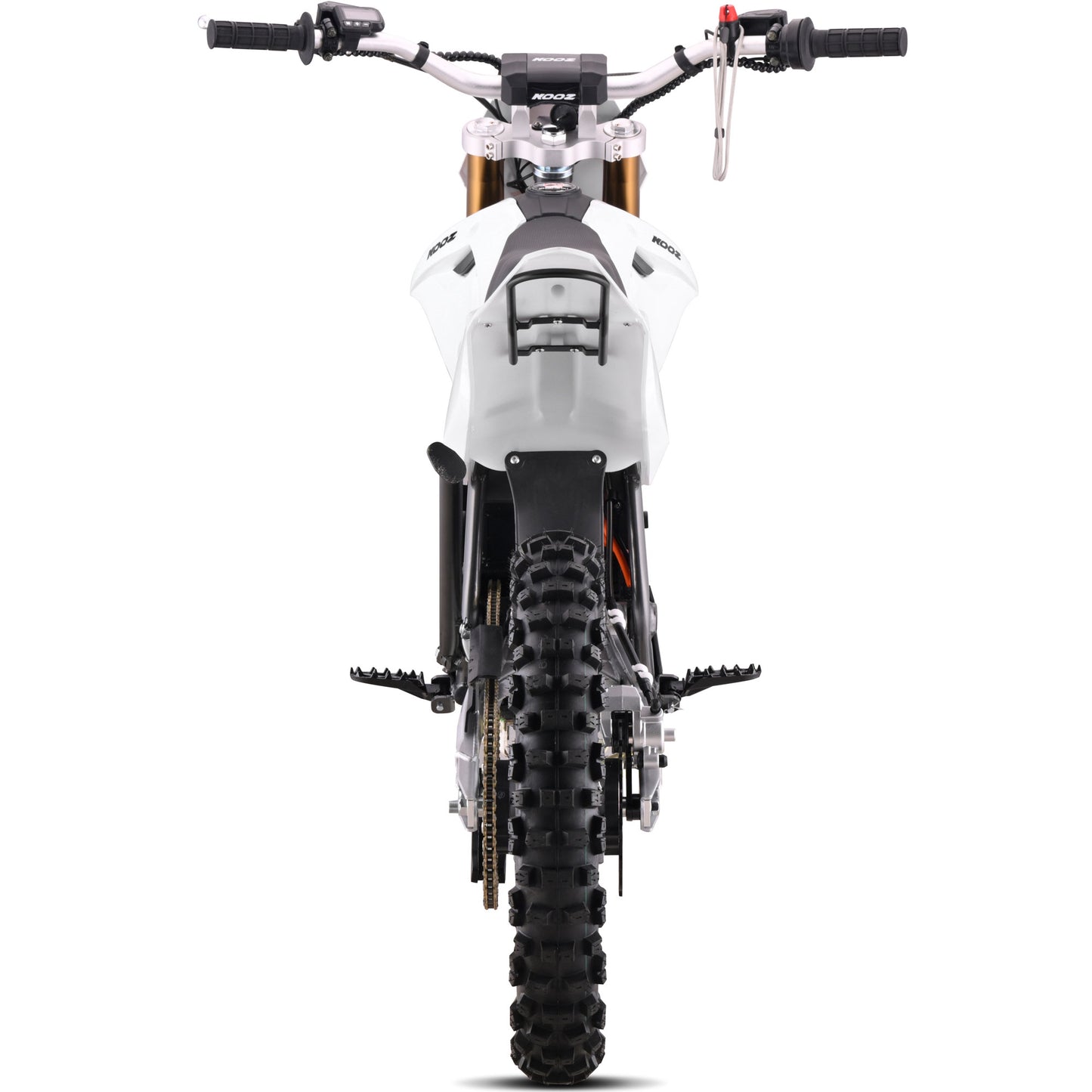 Color: White - MotoTec 72v 8000w Pro Electric Dirt Bike 19/16 Lithium