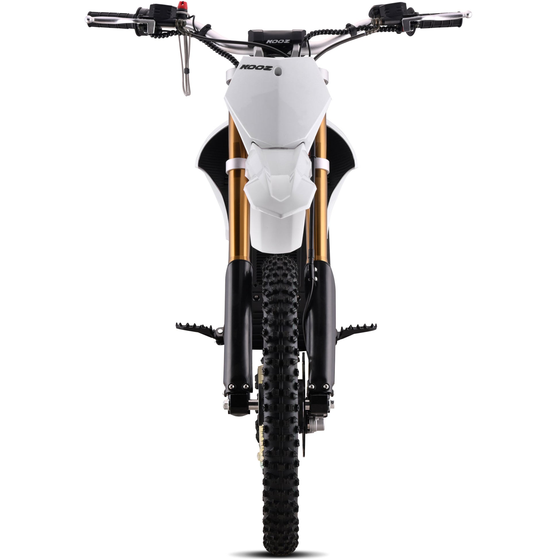 Color: White - MotoTec 72v 8000w Pro Electric Dirt Bike 19/16 Lithium