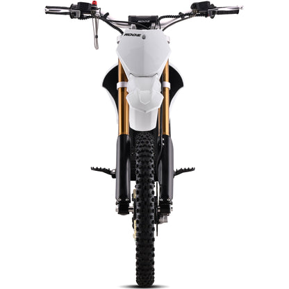 Color: White - MotoTec 72v 8000w Pro Electric Dirt Bike 19/16 Lithium