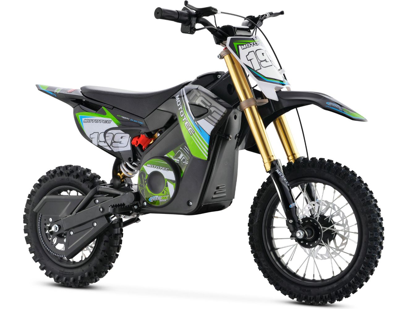 Color: Green - Mototec 36v Pro