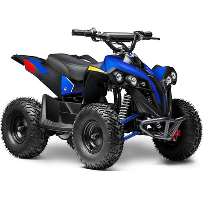 Color: Blue - MotoTec E-Bully 36v 1000w ATV