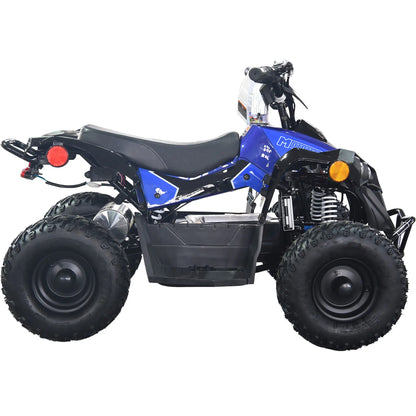 Color: Blue - MotoTec E-Bully 36v 1000w ATV