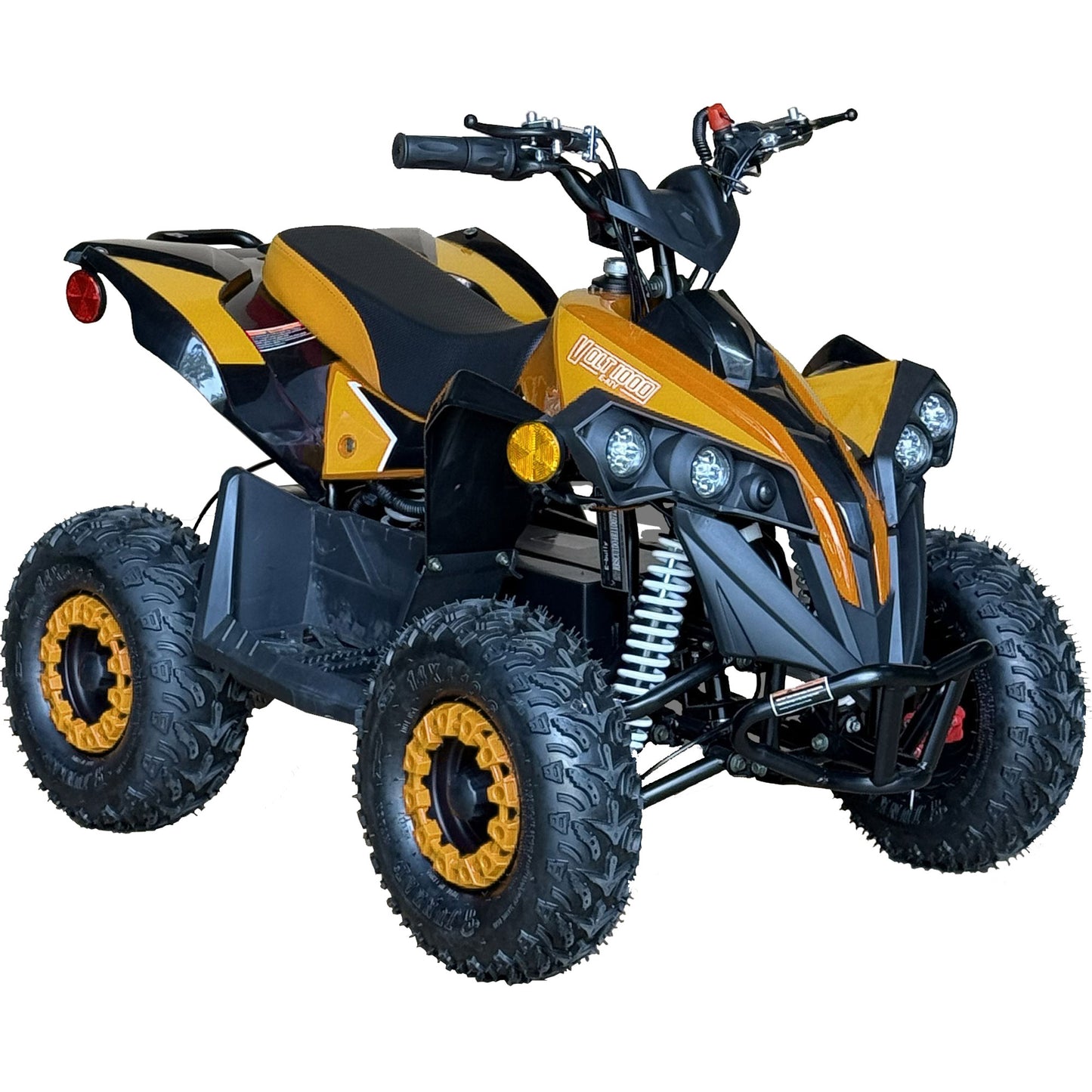 Color: Orange - MotoTec E-Bully 36v 1000w ATV
