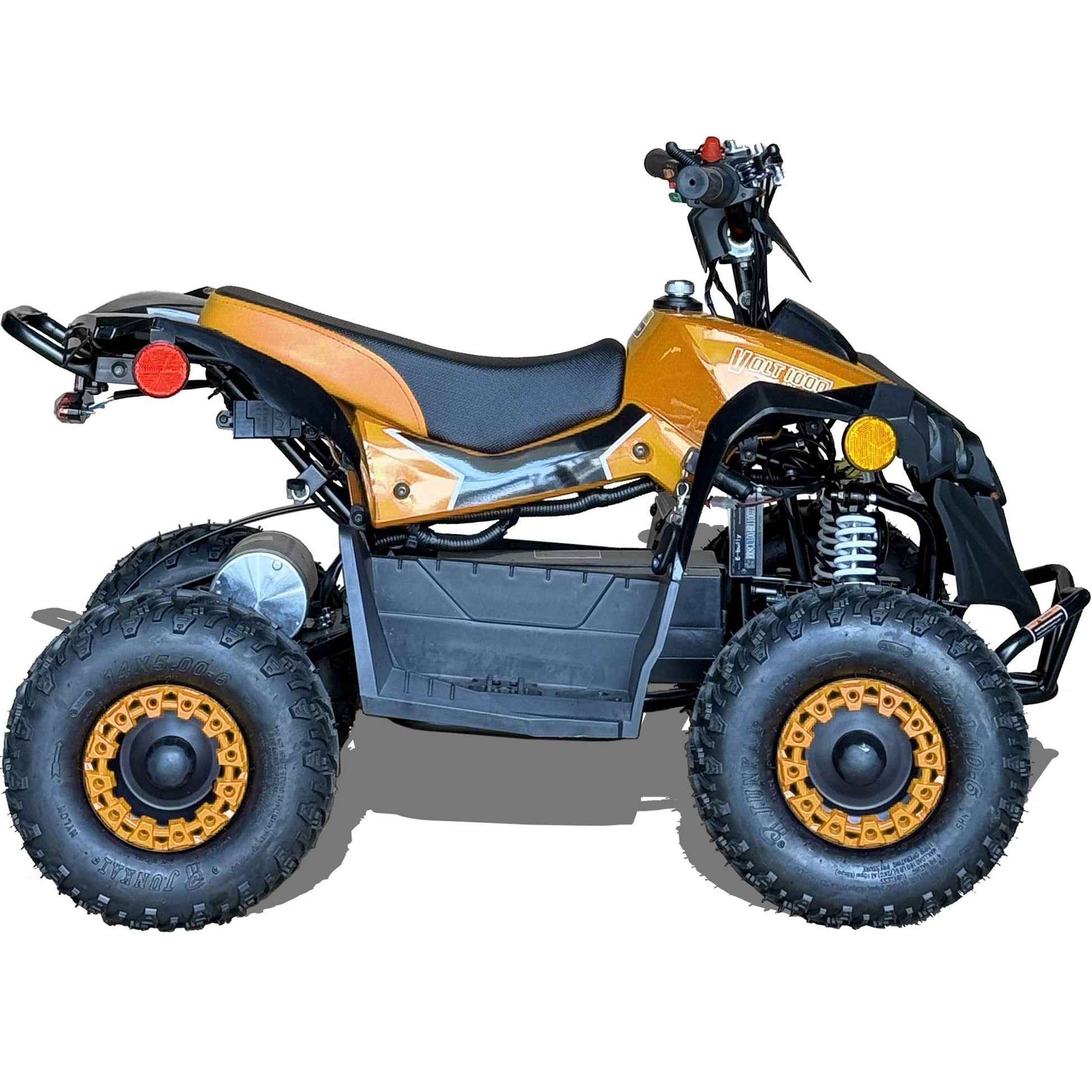 Color: Orange - MotoTec E-Bully 36v 1000w ATV
