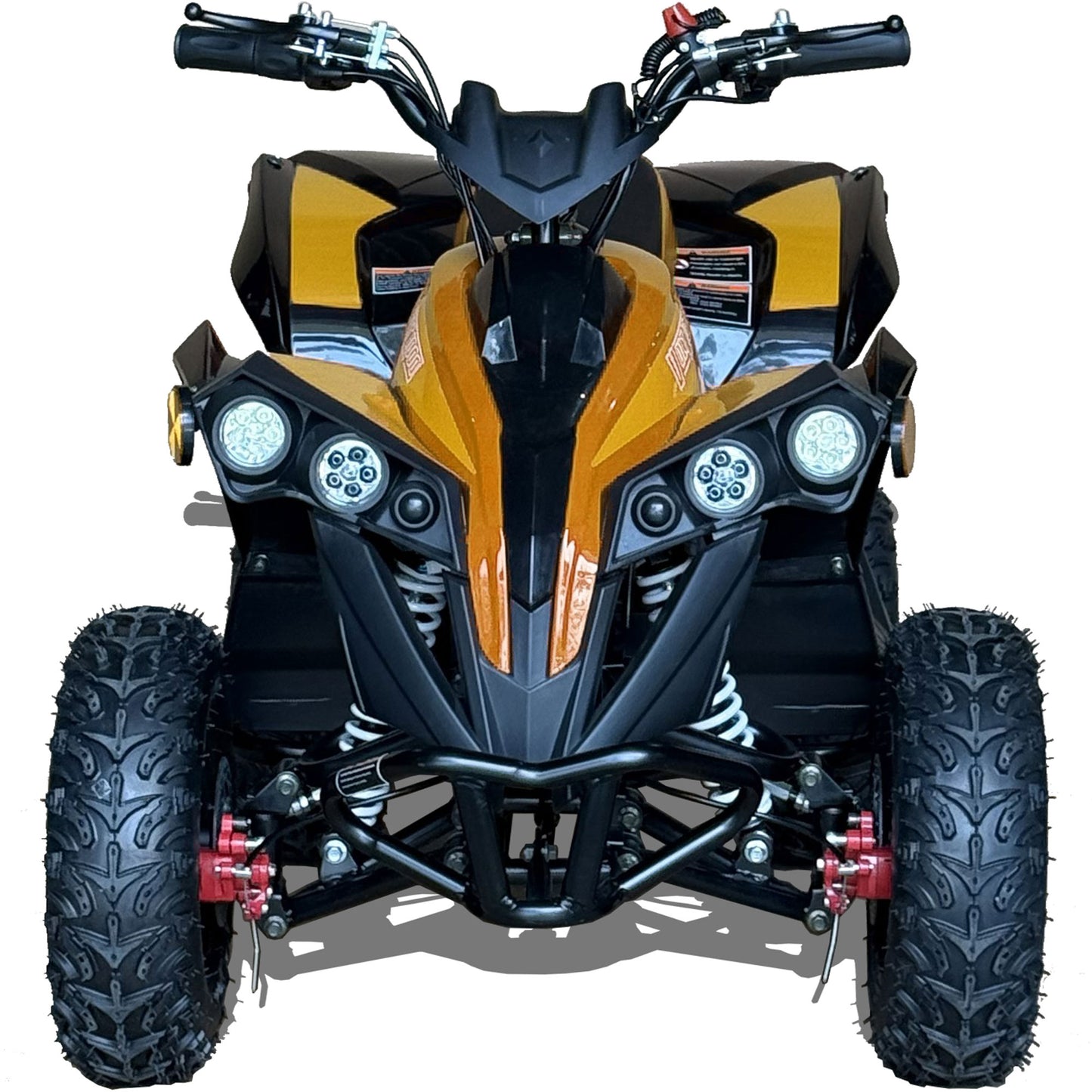 Color: Orange - MotoTec E-Bully 36v 1000w ATV