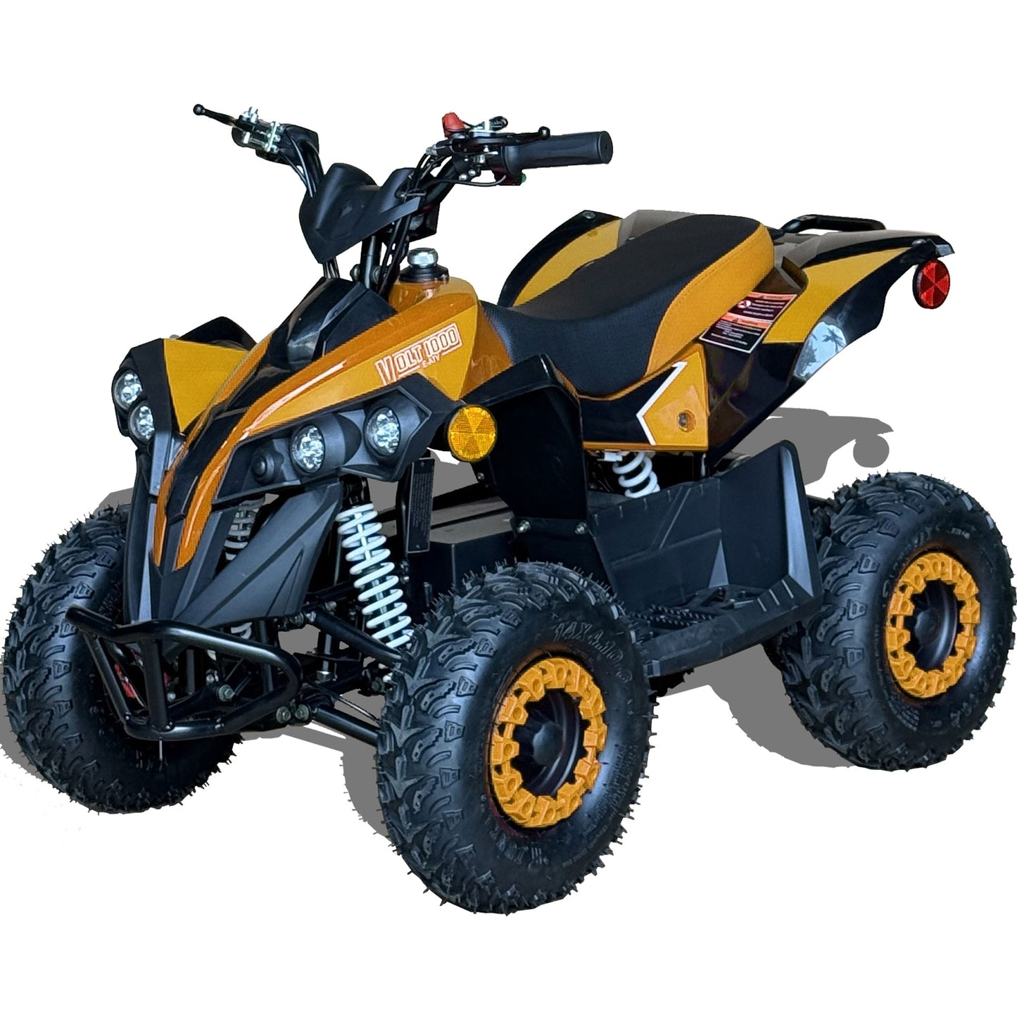 Color: Orange - MotoTec E-Bully 36v 1000w ATV