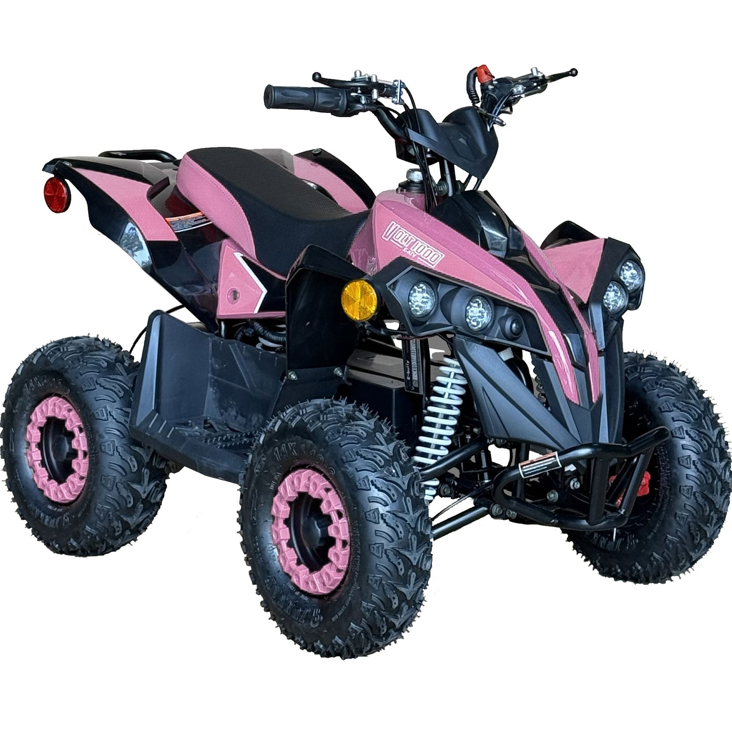 Color: Pink - MotoTec E-Bully 36v 1000w ATV