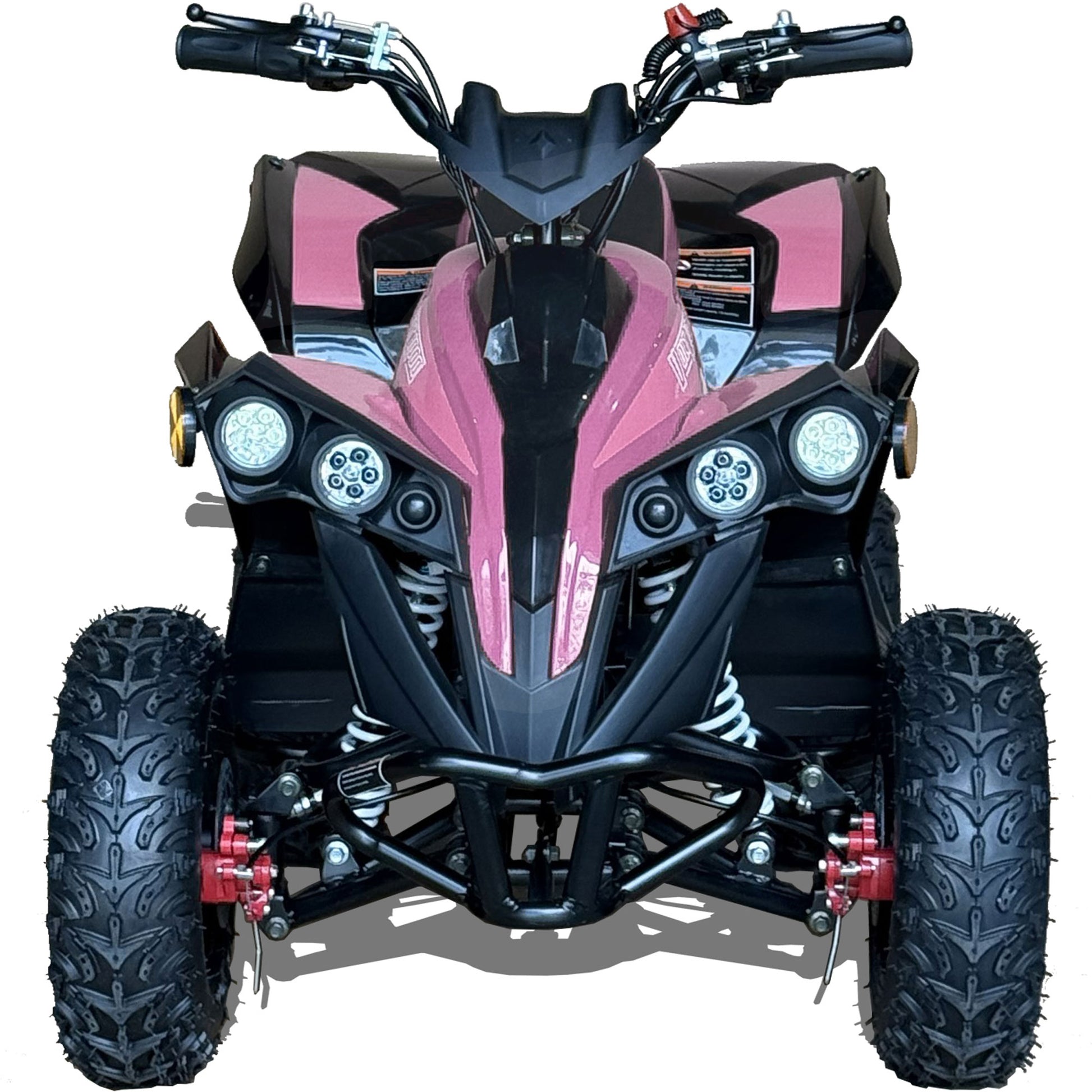 Color: Pink - MotoTec E-Bully 36v 1000w ATV
