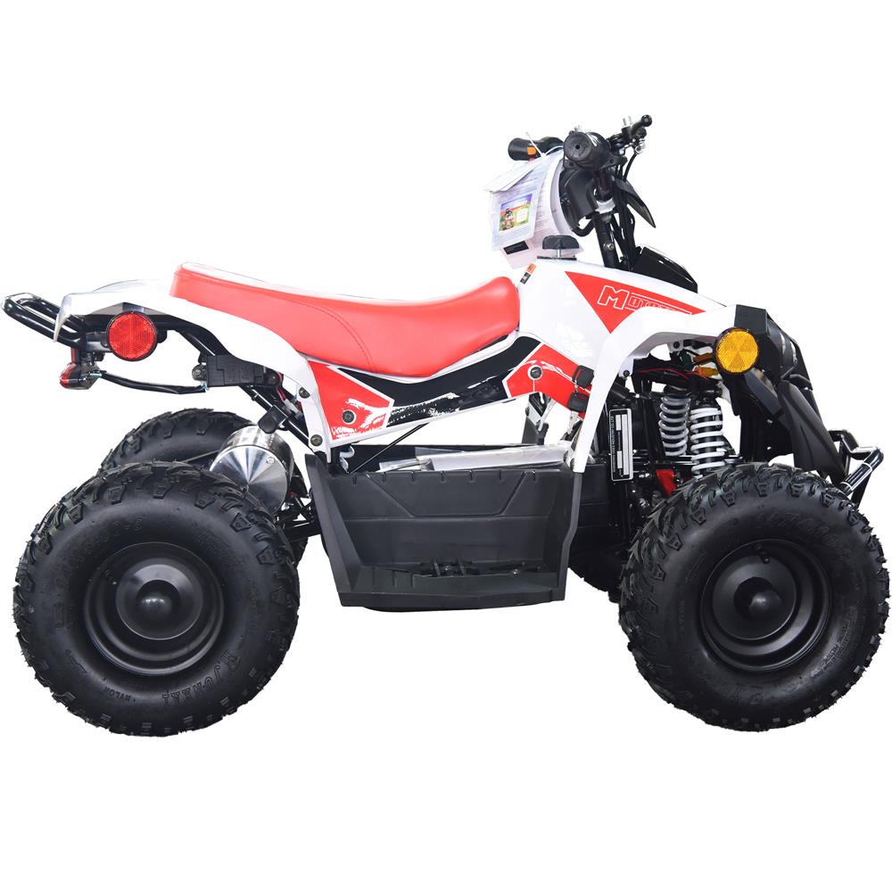 MotoTec E-Bully 36v 1000w ATV White