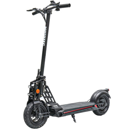 Color: Black - MotoTec Free Ride 48v 600w Lithium Electric Scooter
