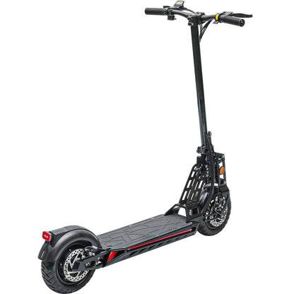 Color: Black - MotoTec Free Ride 48v 600w Lithium Electric Scooter