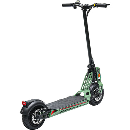 Color: Green - MotoTec Free Ride 48v 600w Lithium Electric Scooter