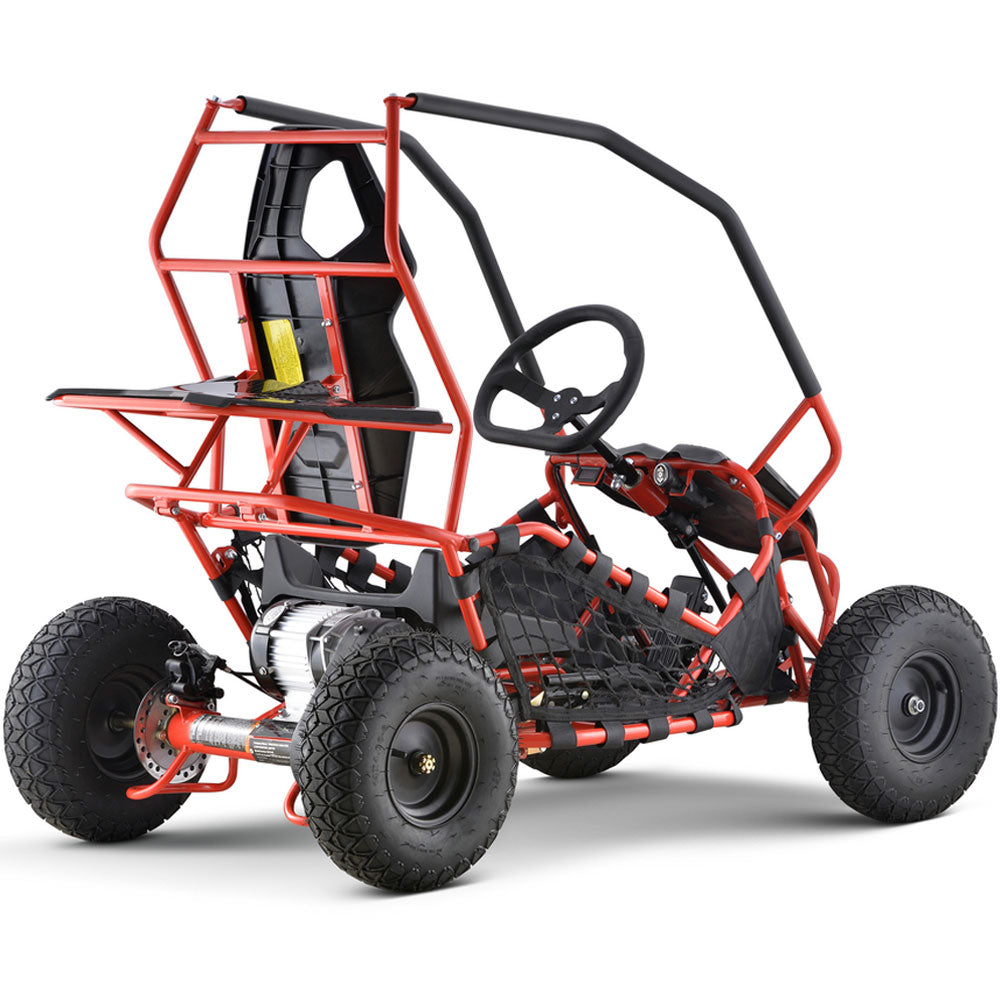 MotoTec Maverick Go Kart 36v 1000w Red