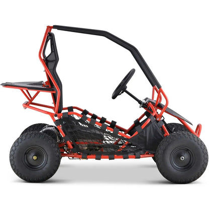 Color: Red - MotoTec Maverick Go Kart 36v 1000w