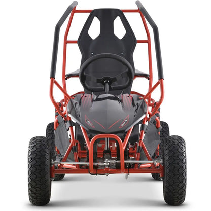 Color: Red - MotoTec Maverick Go Kart 36v 1000w