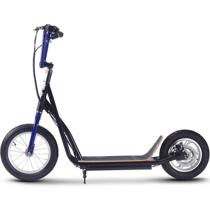 Color: Black - MotoTec Groove 36v 350w Big Wheel Lithium Electric Scooter