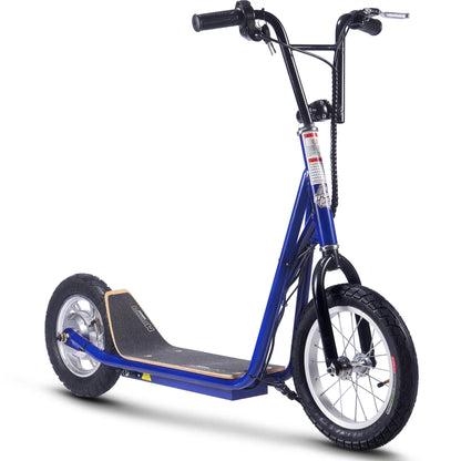 Color: Blue - MotoTec Groove 36v 350w Big Wheel Lithium Electric Scooter