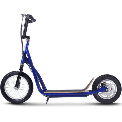Color: Blue - MotoTec Groove 36v 350w Big Wheel Lithium Electric Scooter