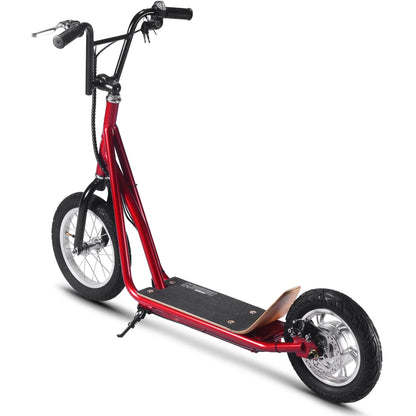 Color: Red - MotoTec Groove 36v 350w Big Wheel Lithium Electric Scooter