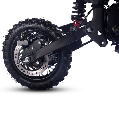 Color: Blue - MotoTec Hooligan 72cc 4-Stroke Gas Dirt Bike
