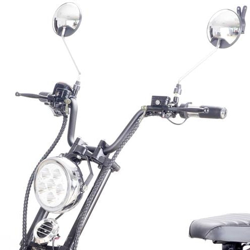 MotoTec Knockout Handlebar and Mirrors