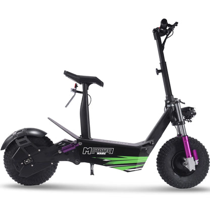 Color: Black - MotoTec Mars 48v 2500w Electric Scooter