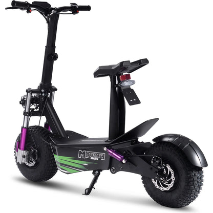 Color: Black - MotoTec Mars 48v 2500w Electric Scooter