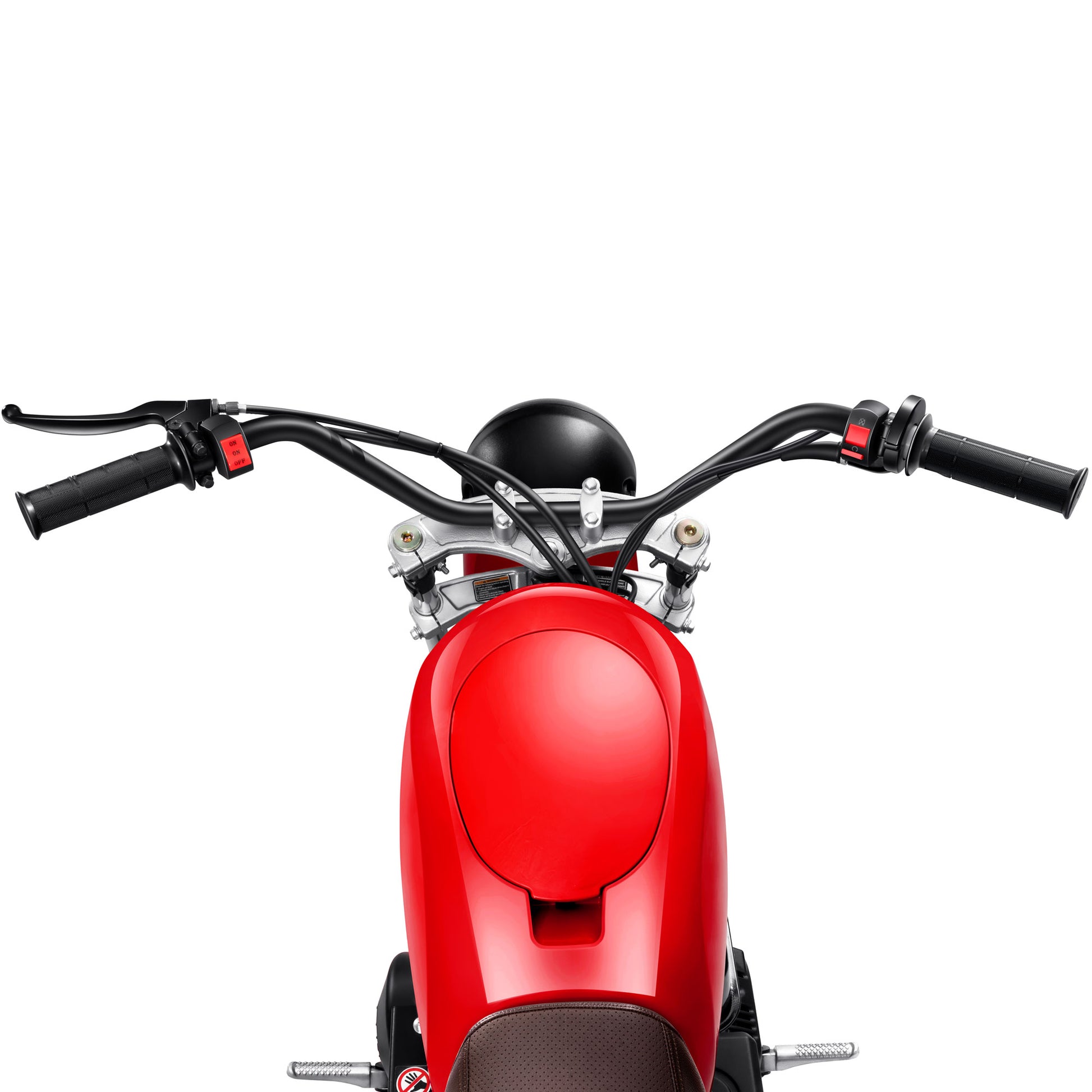 Color: Red - MotoTec 200cc 6.5HP Trailcross Gas Powered Mini Bike