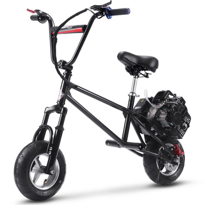Color: Black - MotoTec 49cc Gas Mini Bike V2