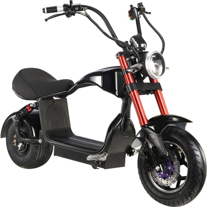 Color: Black - MotoTec Mini Lowboy 48v 800w Lithium Electric Scooter