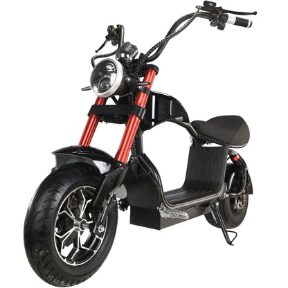 Color: Black - MotoTec Mini Lowboy 48v 800w Lithium Electric Scooter