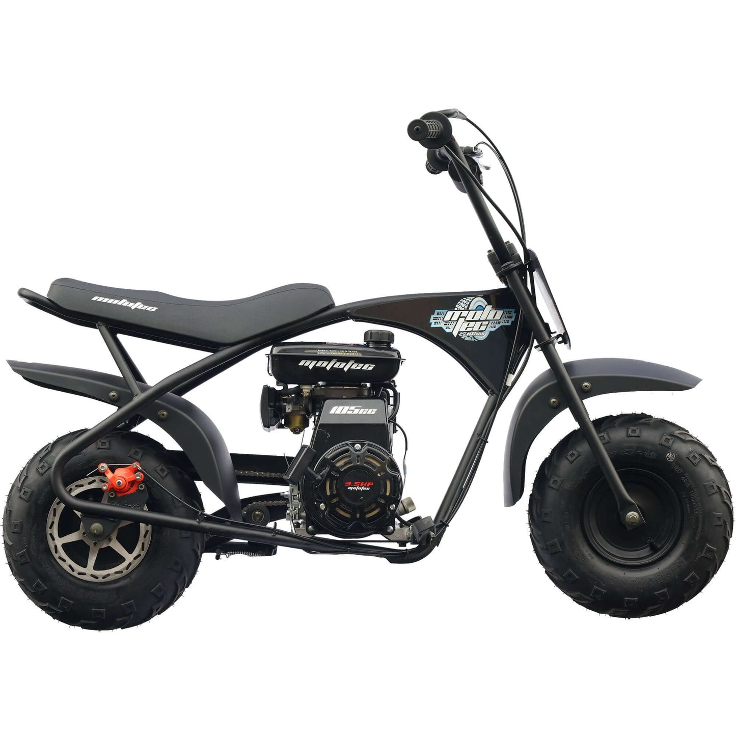 MotoTec 105cc 3.5HP Gas Powered Mini Bike