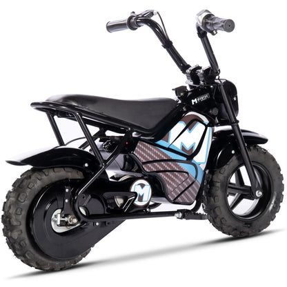 Color - Black - MotoTec 24V 250W Electric Powered Mini Bike