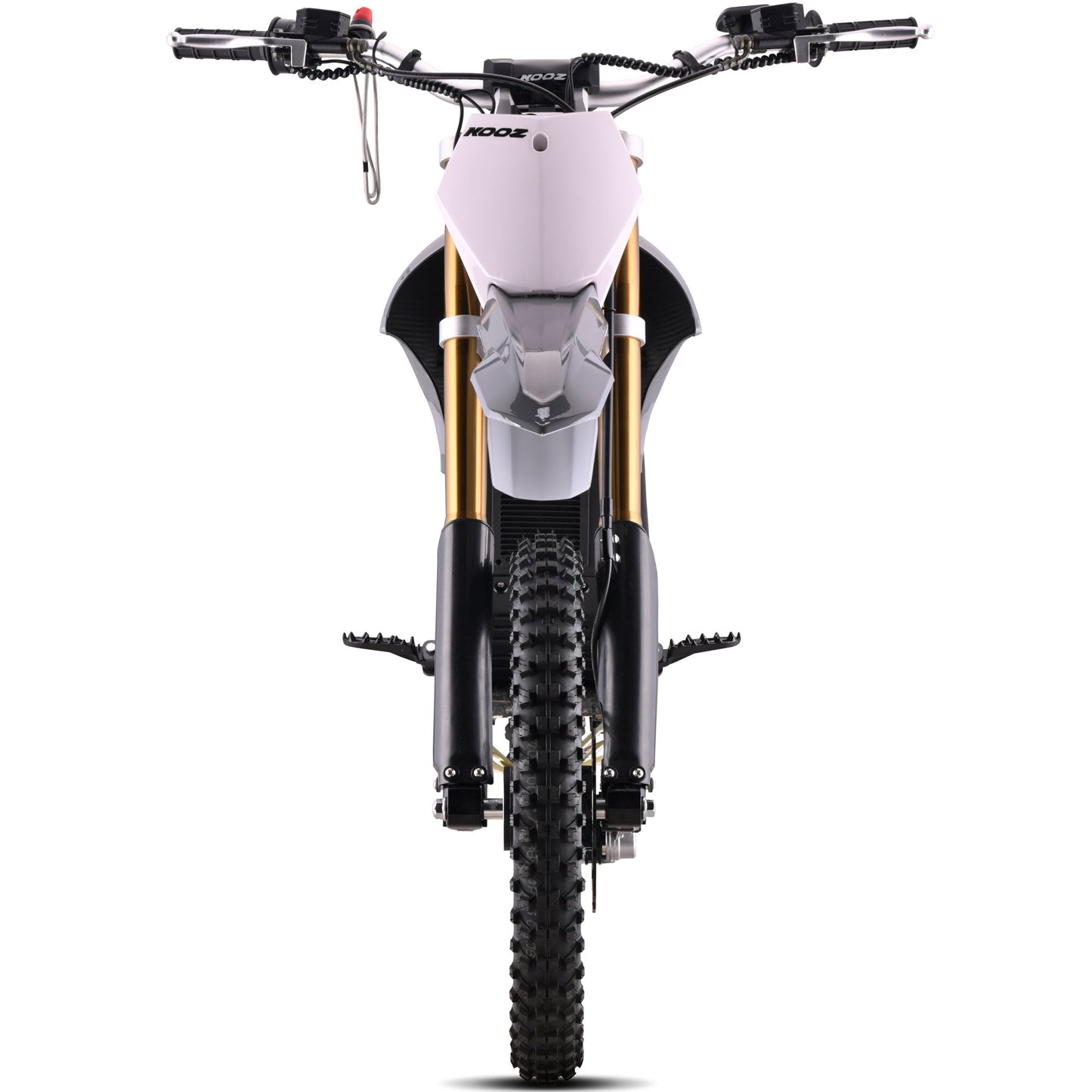Color: Gray - MotoTec 72v 8000w Pro Electric Dirt Bike 17/14 Lithium