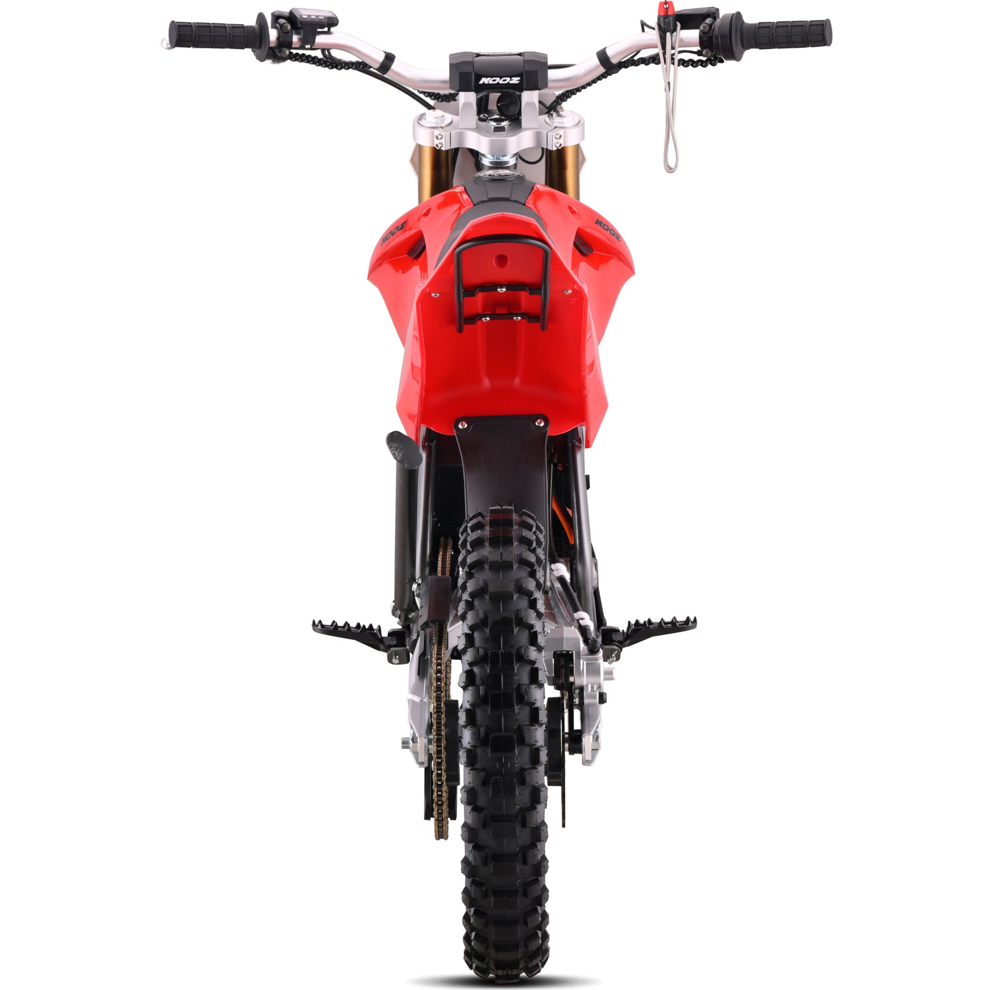 Color: Red - MotoTec 72v 8000w Pro Electric Dirt Bike 17/14 Lithium