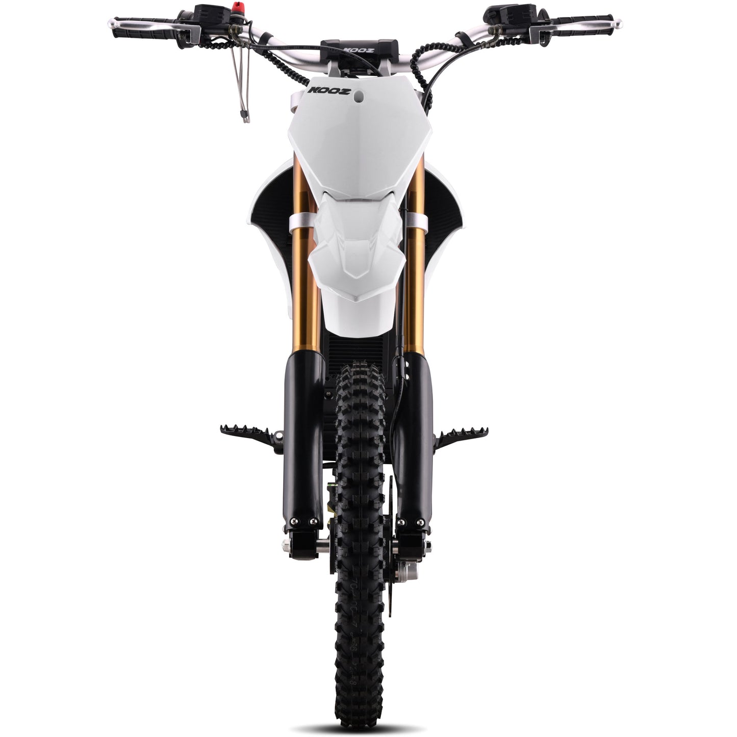 Color: White - MotoTec 72v 8000w Pro Electric Dirt Bike 17/14 Lithium