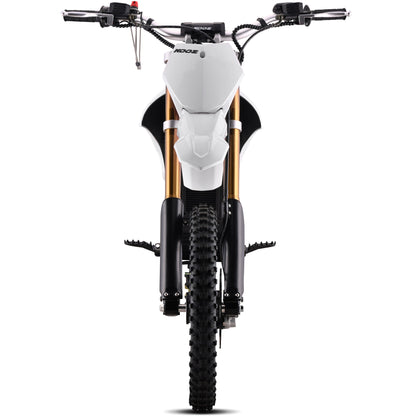 Color: White - MotoTec 72v 8000w Pro Electric Dirt Bike 17/14 Lithium
