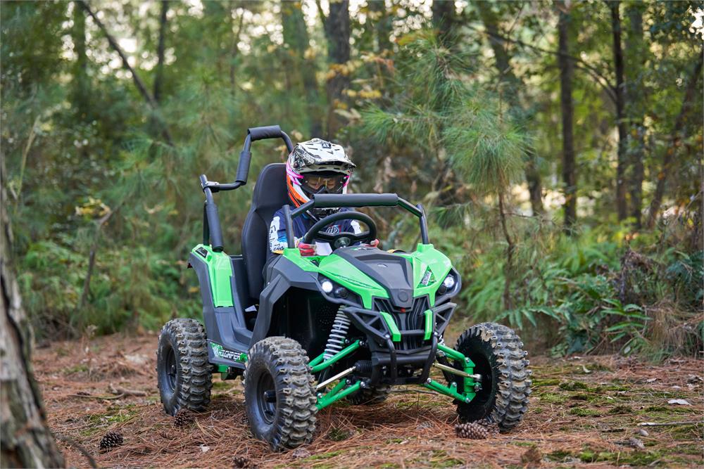 MotoTec Raider Kids UTV 48v 1200w Full Suspension Blue