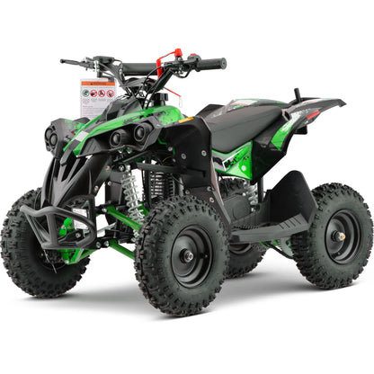 MotoTec Renegade 40cc 4-Stroke Kids Gas ATV – Green | Powerful & Safe Off-Road Ride