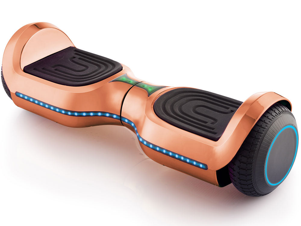 MotoTec Hoverboard 24v 6.5in Wheel L17 Pro Rose Gold