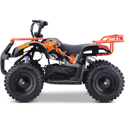 MotoTec 36V 500W Sonora Kids Electric ATV – Orange | Off-Road Fun & Power