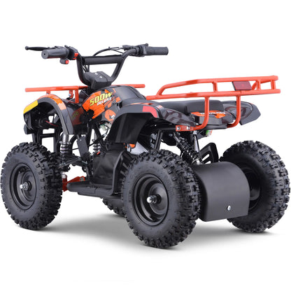 MotoTec 36V 500W Sonora Kids Electric ATV – Orange | Off-Road Fun & Power