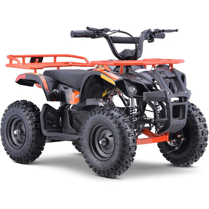 MotoTec 36V 500W Sonora Kids Electric ATV – Orange | Off-Road Fun & Power