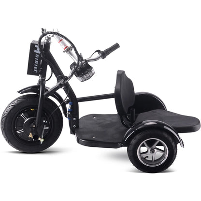 MotoTec 48V 1000W Lithium Electric Trike – Powerful 3-Wheel Scooter