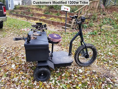 MotoTec 48V 1200W Electric Trike – Powerful Three-Wheel Scooter for All Terrains