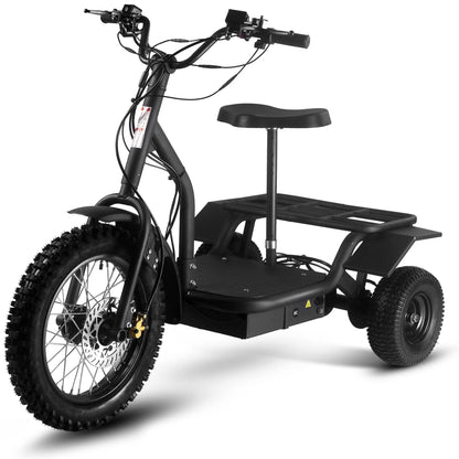 MotoTec 48V 1200W Electric Trike – Powerful Three-Wheel Scooter for All Terrains