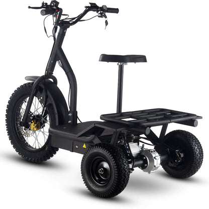 MotoTec 48V 1200W Electric Trike – Powerful Three-Wheel Scooter for All Terrains